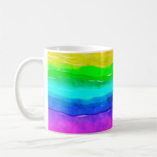 Mug Laver de peinture à l'aquarelle