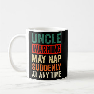 Mug L'Avertissement À L'Oncle Mens Peut Tomber Soudain