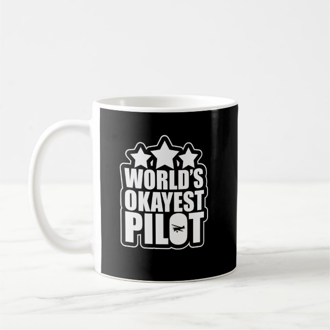 Mug L'avion pilote le plus drôle du monde (Gauche)