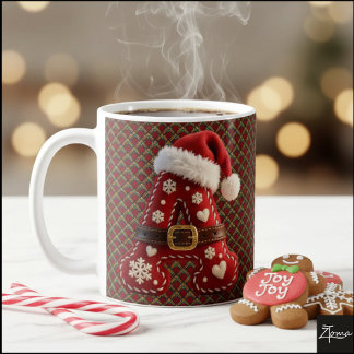 Mug Layered Pastel Gold Trim Letter A