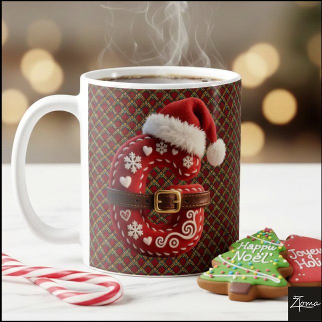 Mug Layered Pastel Gold Trim Letter G (Créateur téléchargé)