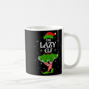 Mug Lazy Elf Noël Famille Filles Femmes Elf Squad Xm