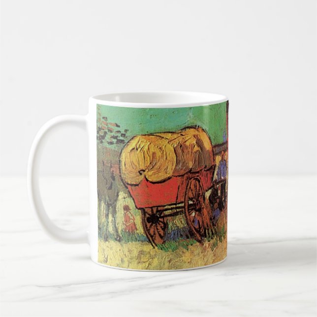 Mug L'campement des Tziganes avec Caravanes, Van Gogh (Gauche)
