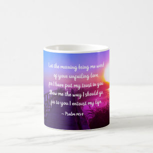 Mug Le 143:8 de psaume me montrent la manière, vers de