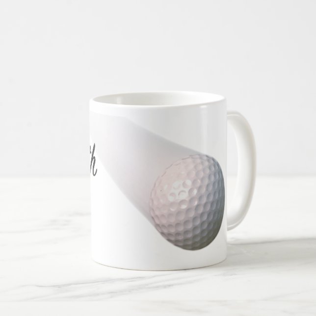 Mug Le 19ème Trou Flying Golf Ball (Devant droit)
