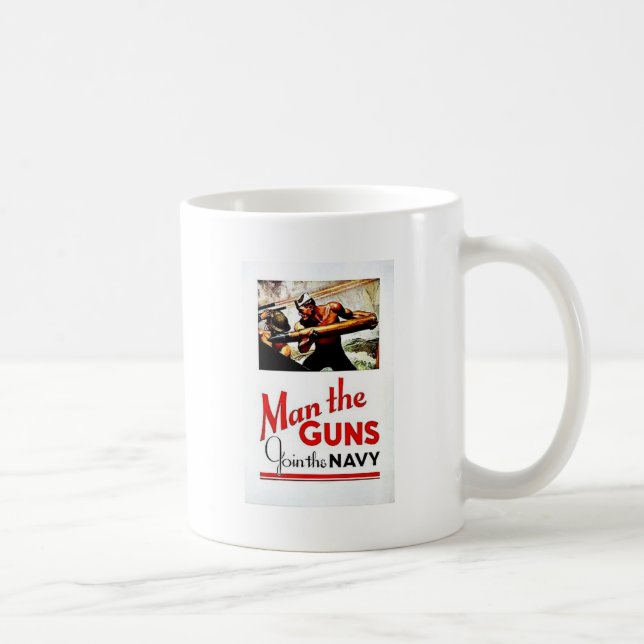 Mug Le 2ème guerre mondiale équipe les armes à feu (Droite)