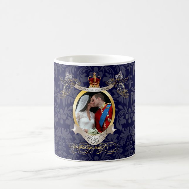 Mug le baiser, Will+kate mariage, DO-IT-YOURSELF Coule (Centre)