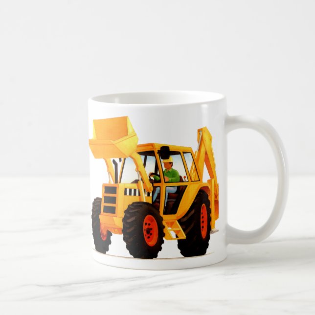 Mug Le bêcheur jaune de l'enfant (Droite)