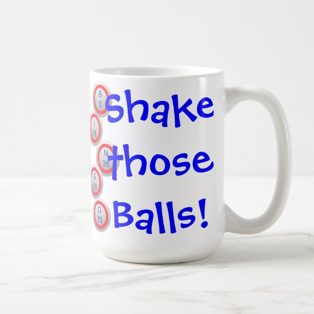 Mug Le bingo-test les secouent visiteur (Droite)