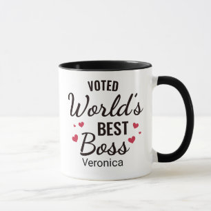 Mug Le Black Black Voted World personnalisé le meilleu