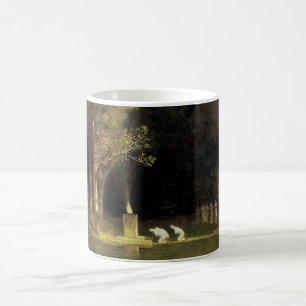 Mug Le bois sacré par Arnold Bocklin, Art Vintage