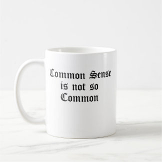 Mug Le bon sens n'est pas si commun