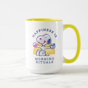 Mug Le bonheur, c'est les rituels du matin