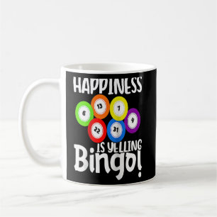 Mug Le Bonheur De Bingo Est De hurler Bingo Raglan Bas