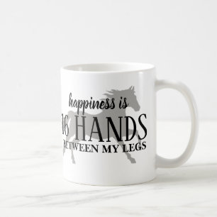 Mug Le bonheur est 16 MAINS entre mes jambes Accent Pi