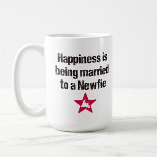 Mug Le bonheur est marié à un Newfie