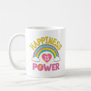 Mug Le bonheur est Power Rainbow