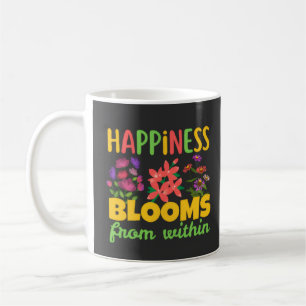 Mug Le bonheur fleurit de l'intérieur Printemps du bon