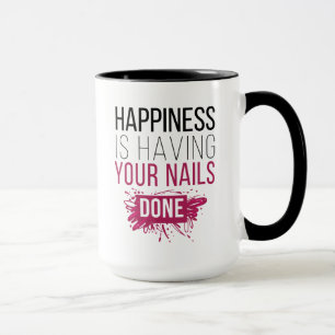 Mug Le bonheur mignon a vos clous faits