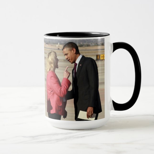 Mug Le brasseur de janv. s'étend dans Obama (Droite)