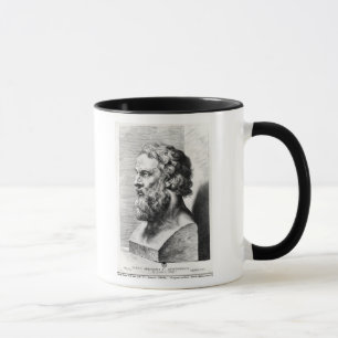 Mug Le buste de Platon a gravé par Lucas Emil