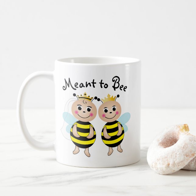 Mug Le but de l'abeille (Avec donut)