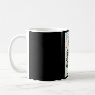 Mug Le cadeau de squelette de maman Boston Terrier Sok