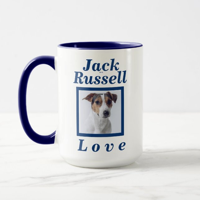 Mug Le cadeau le plus mignon "d'amour de Jack Russell" (Gauche)