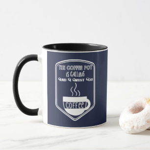 Mug Le café appelle et je dois aller
