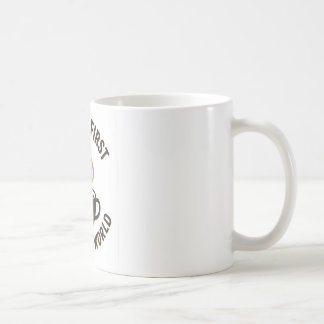 Mug Le café d'abord puis le monde