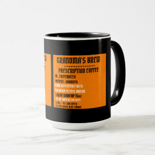 MUG LE CAFÉ DE PRESCRIPTION DE GRANDMA