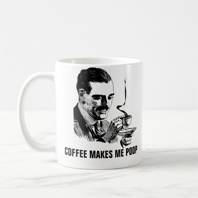 Mug Le café me fait la dunette (Gauche)