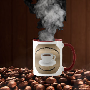 Mug Le café ne fait pas de miracles