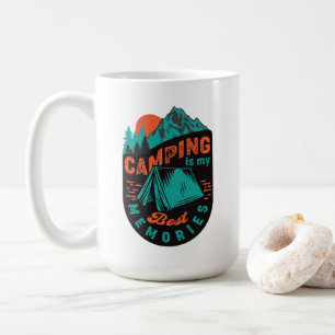 Mug Le camping est mes meilleurs souvenirs