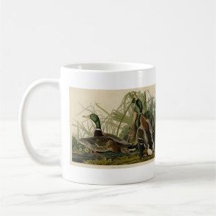 Mug Le canard colvert des oiseaux d'Amérique d'Audubon