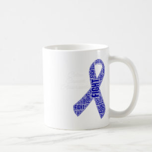Mug Le cancer du côlon : les chemises du cancer du côl