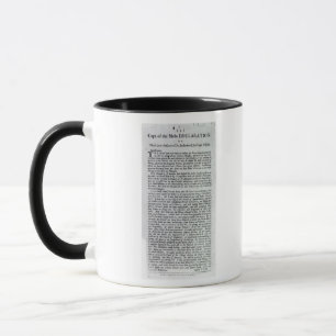Mug Le capitaine de la déclaration de foules