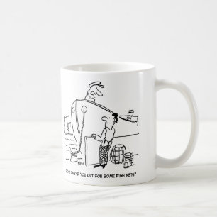 Mug Le capitaine de navire demande au membre d'équipag