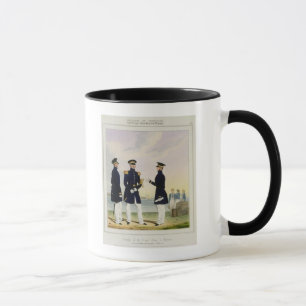 Mug Le capitaine, le dirigeant de drapeau et le