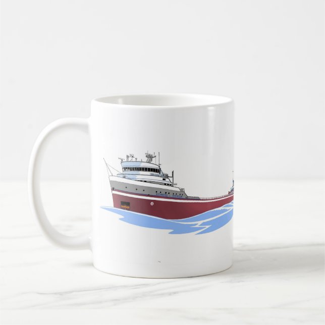 Mug Le cargo des Grands Lacs Edward L. Ryerson CML (Gauche)