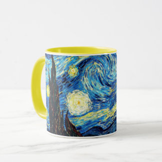 Mug Le célèbre tableau de Van Gogh, Starry Night