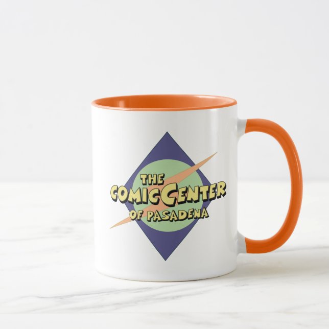 Mug Le centre de bande dessinée de Pasadena (Droite)