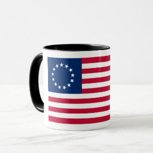 Mug Le Cercle des étoiles, drapeau américain par Betsy