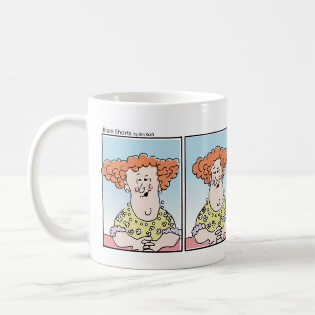 Mug Le cerveau court-circuite le "cerveau Kegels" par (Gauche)
