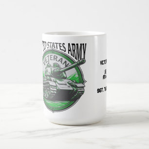 Mug Le char militaire des États-Unis "à la retraite"
