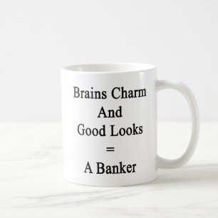 Mug Le charme de cerveaux et les bons regards égale un