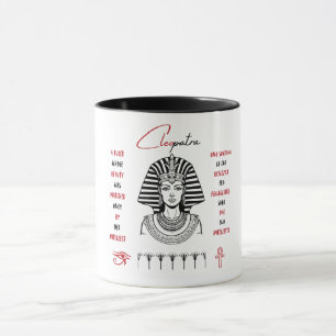 Mug Le charme intemporel de Cléopâtre Pharaonique