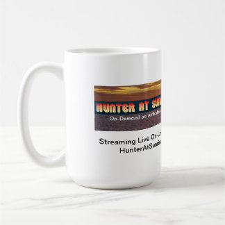 Mug Le chasseur au lever de soleil refroidissent
