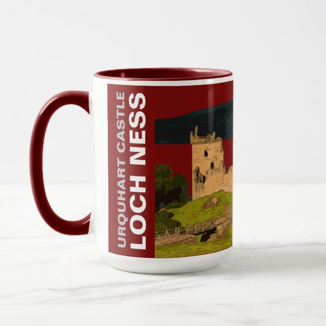 MUG LE CHÂTEAU D'URQUHART (Gauche)