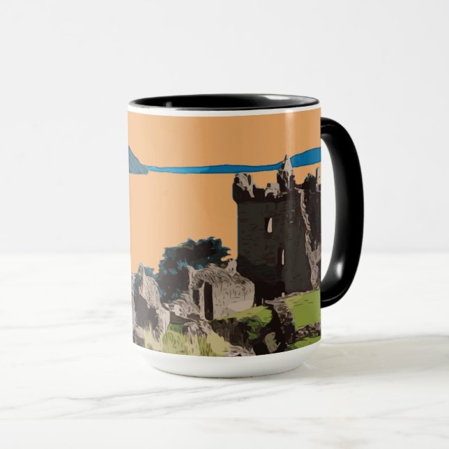 MUG LE CHÂTEAU D'URQUHART (Devant droit)